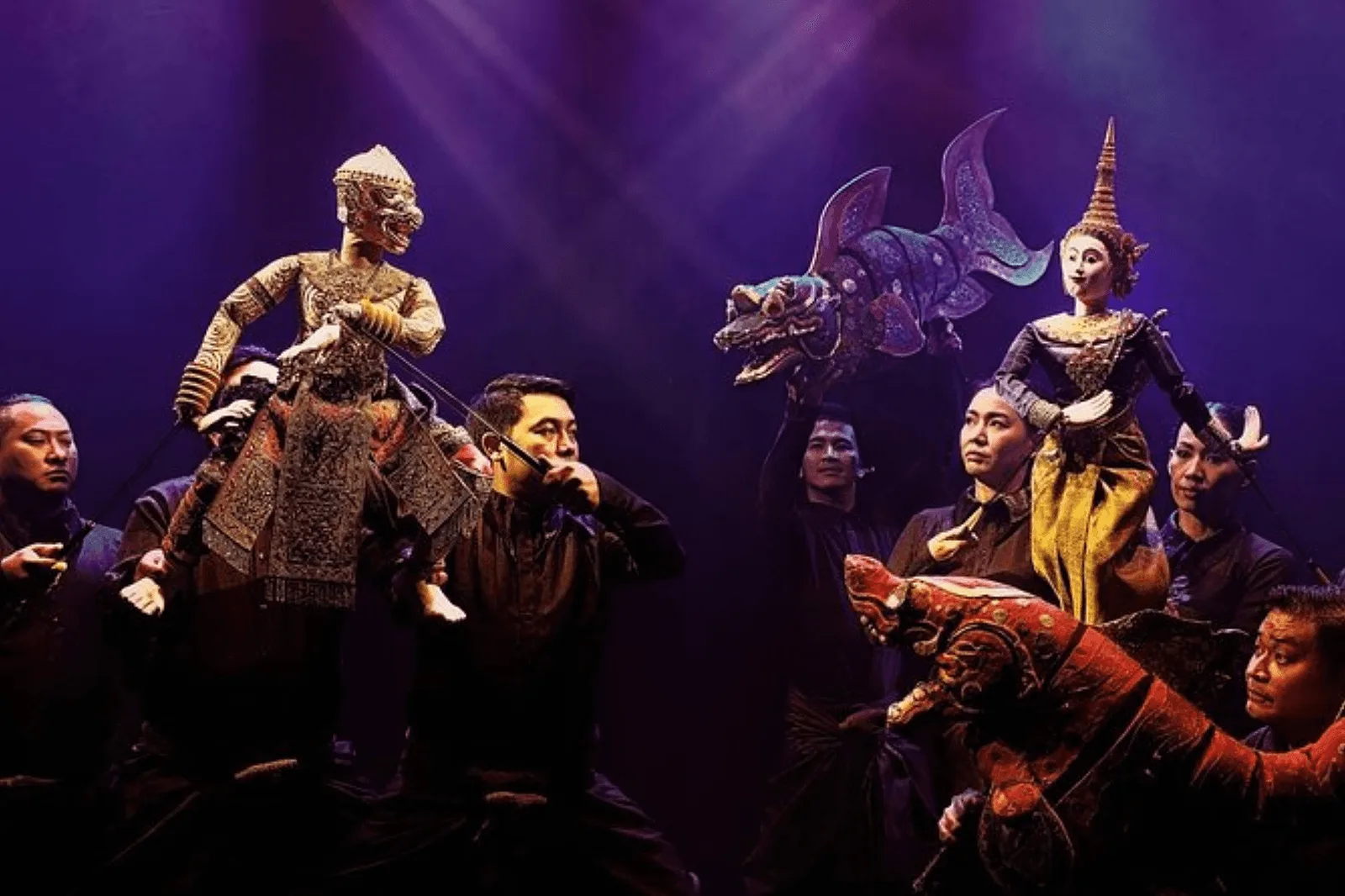 Photoshoot in Bangkok: joe louis puppet theatre.