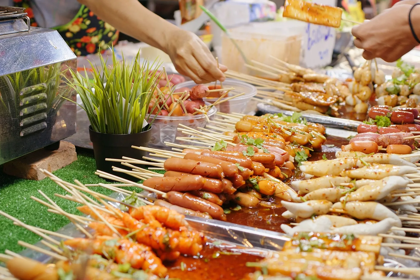 Thai skewers