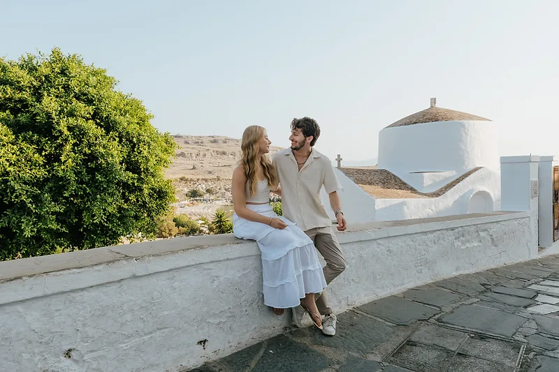 Photoshoot in Mykonos by Magdalene