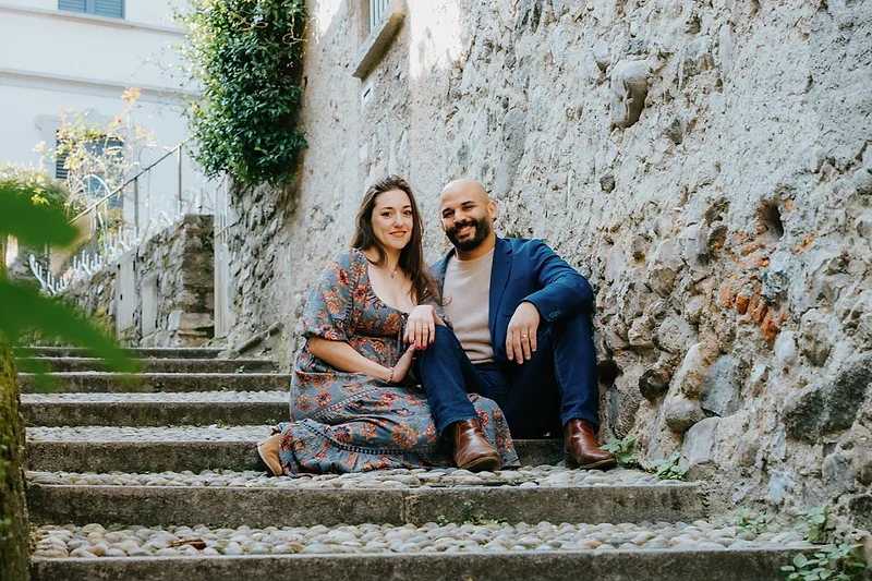 Photoshoot in Lake Como by Riccardo