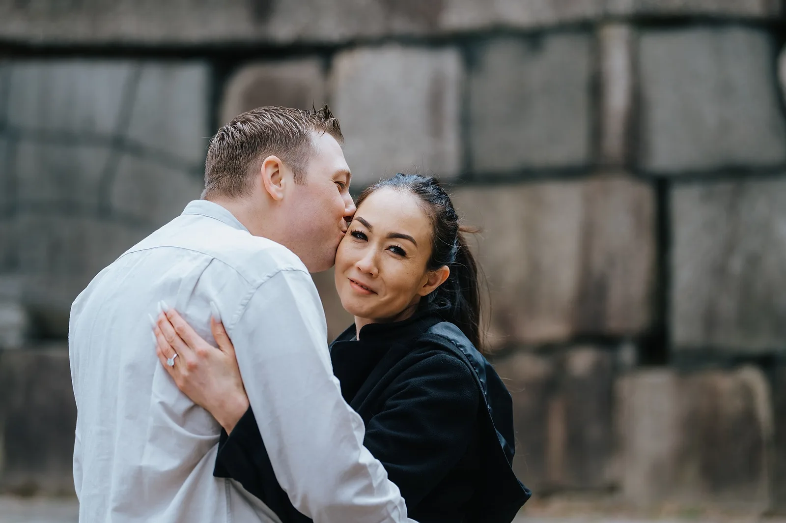 Pose #9: Temple Kiss.