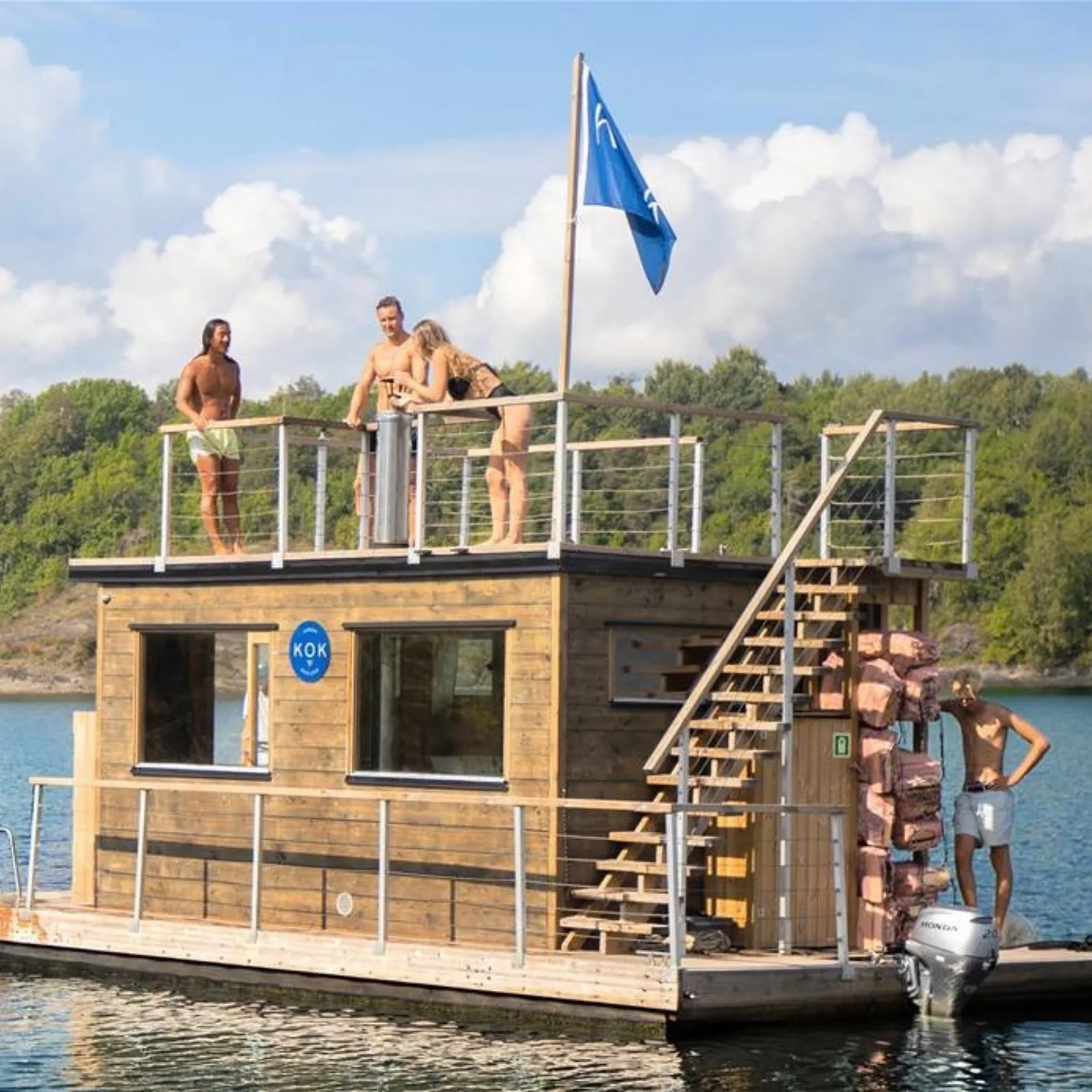 KOK Floating Sauna.