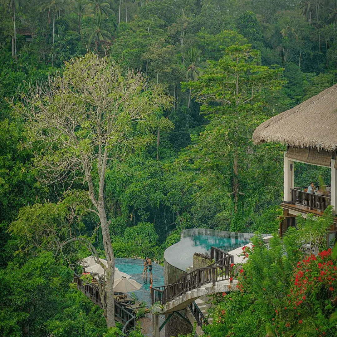 Spot #4: Hanging Gardens of Bali (Ubud).