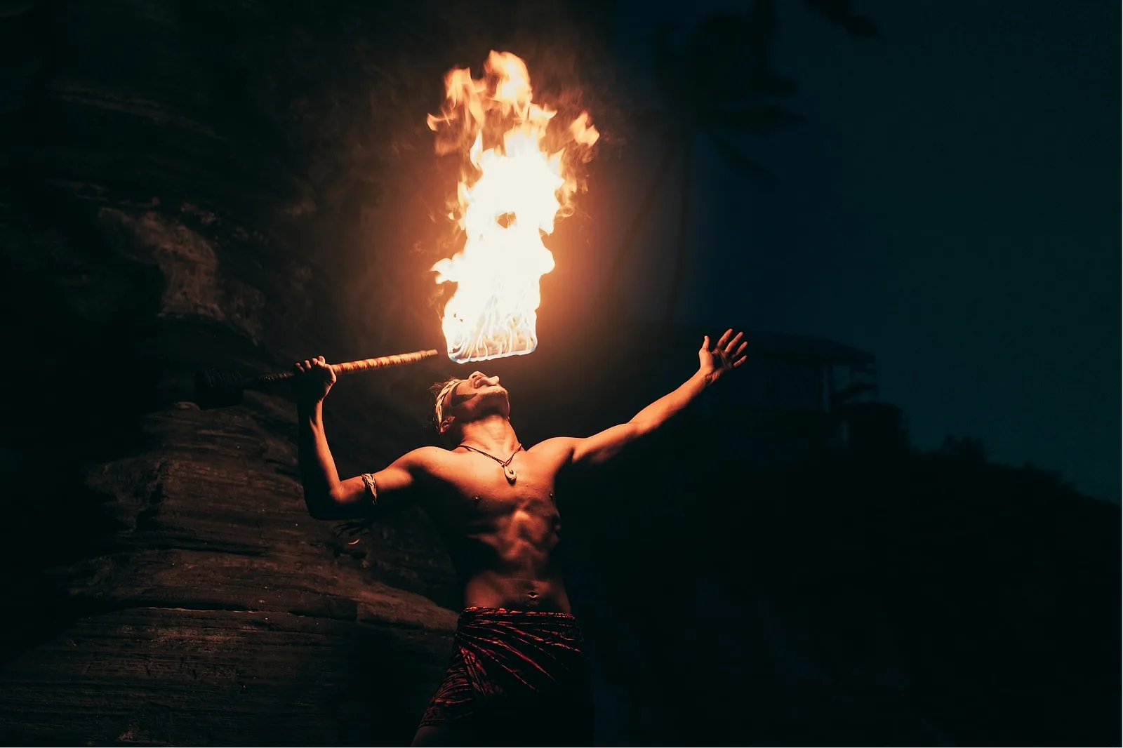 Activity #10: Fire Show on the Beach.