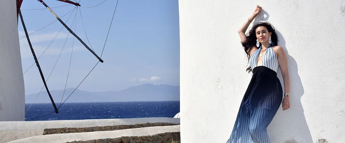Vacation photoshoot in Mykonos by Alexandra — photo 2
