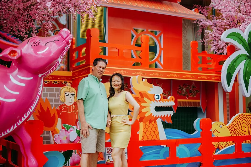 Vacation photoshoot in Ho Chi Minh City by Phuc