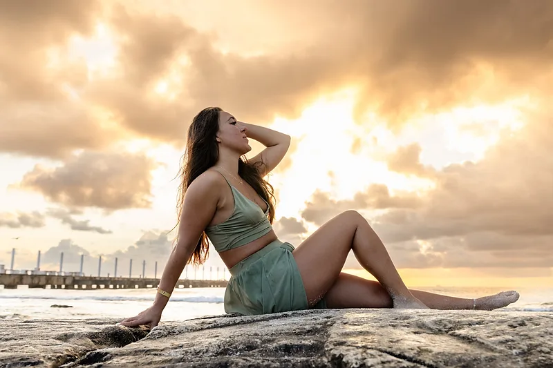 Vacation photoshoot in Cancun by Silvina