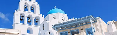 Pyrgos — popular photoshoot spot in Santorini