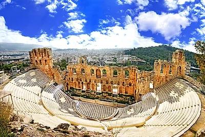 Odeon of Herodes Atticus — popular photoshoot spot in Athens