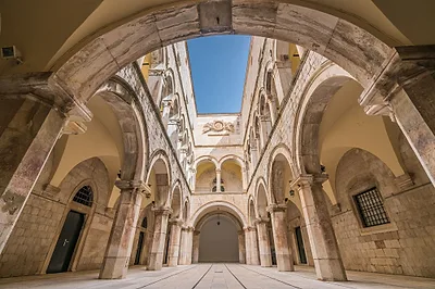 Old Town Sponza Palace — popular photoshoot spot in Croatia
