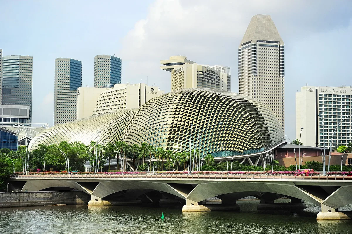 Photoshoot at Esplanade