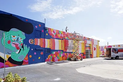 Wynwood Walls — popular photoshoot spot in Florida