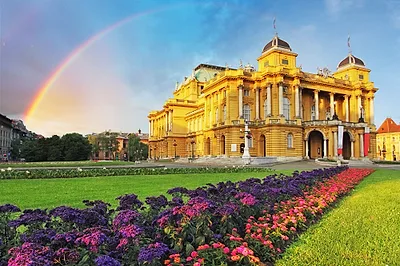 Croatian National Theater, photo spot in Croatia