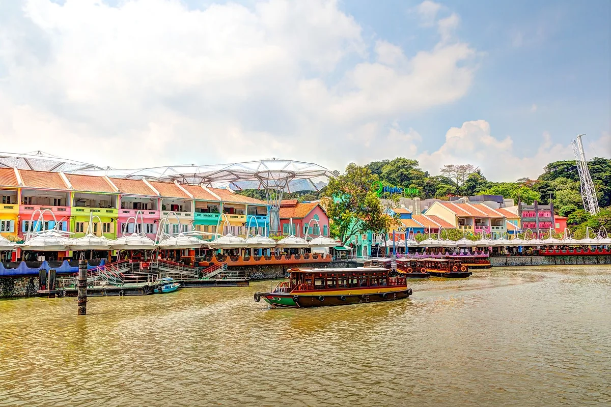 Photoshoot at Clarke Quay