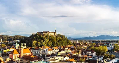 Ljubljana Castle — popular photoshoot spot in Ljubljana