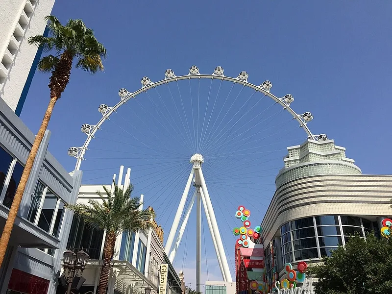 LINQ, photo spot in Las Vegas