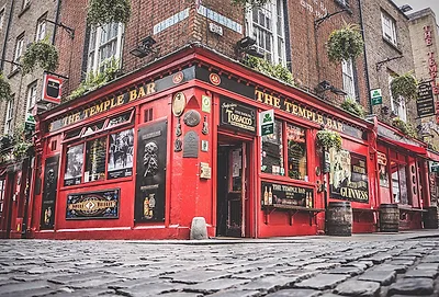 Temple Bar — popular photoshoot spot in Dublin