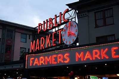 Pike Place Market — popular photoshoot spot in Washington