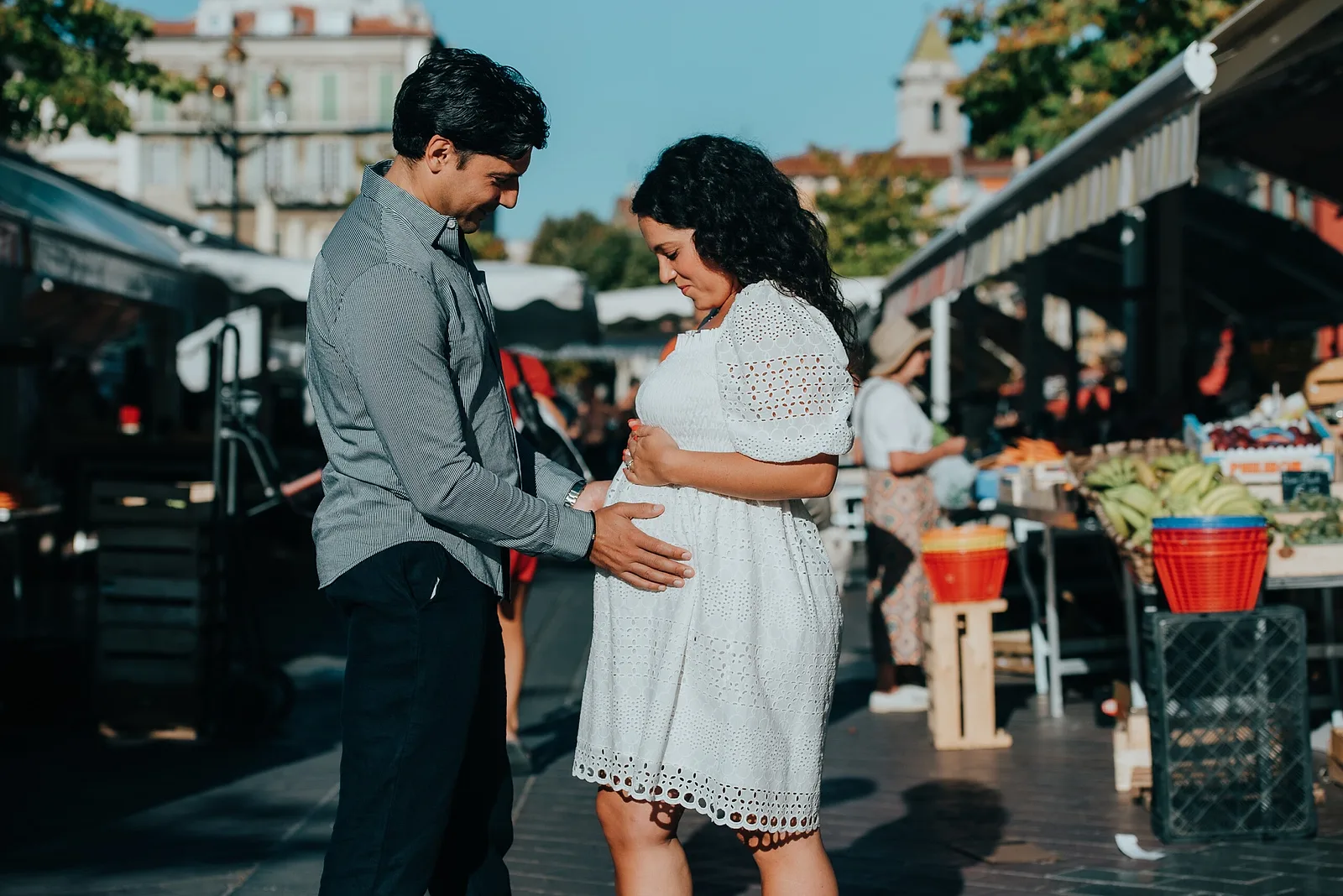 Partner-Focused Pregnancy Photos.