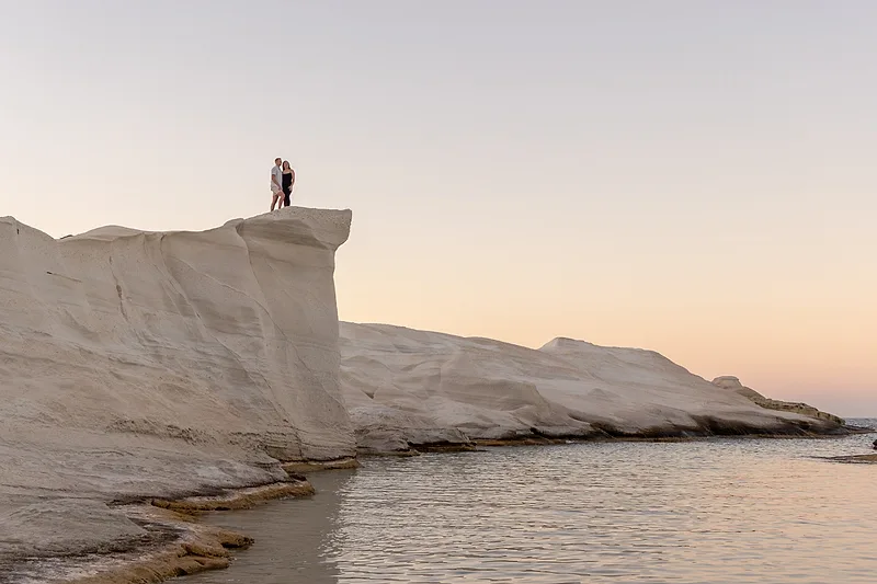 Photoshoot in Milos by Pantelis