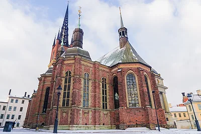 Riddarholmen Church — popular photoshoot spot in Sweden