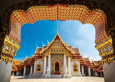 Wat Benchamabophit Temple — popular photoshoot spot in Bangkok
