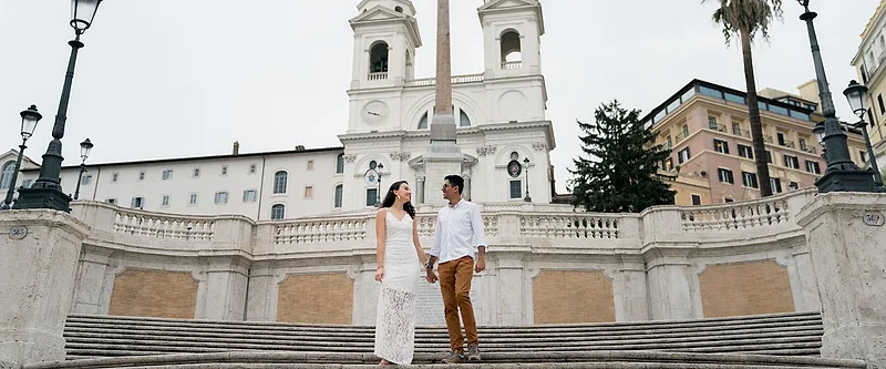 Vacation photoshoot in Rome by Marco