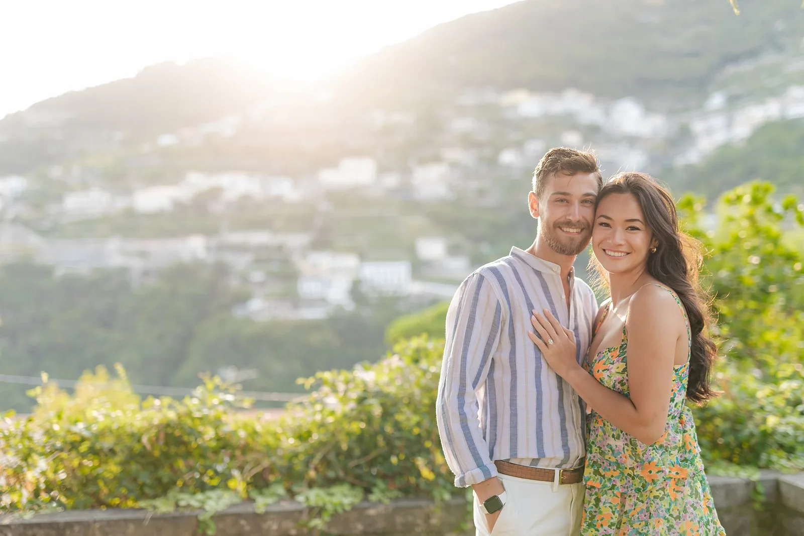 engagement photoshoot on the amalfi coast