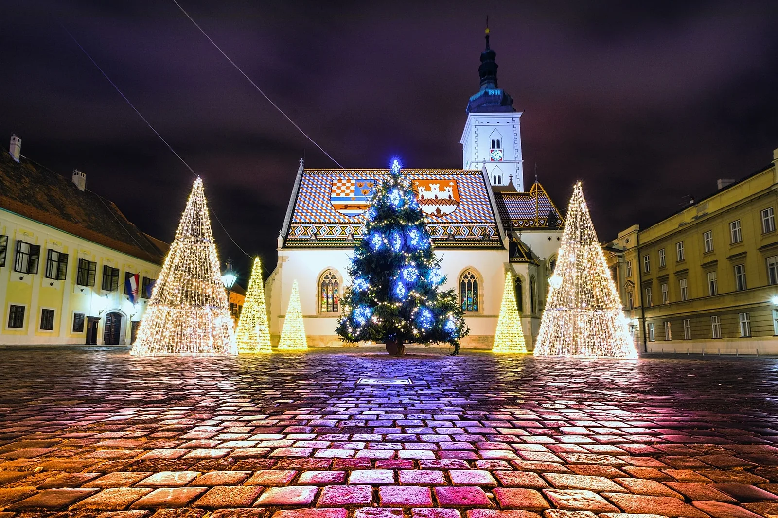 christmas photoshoot in Zagreb