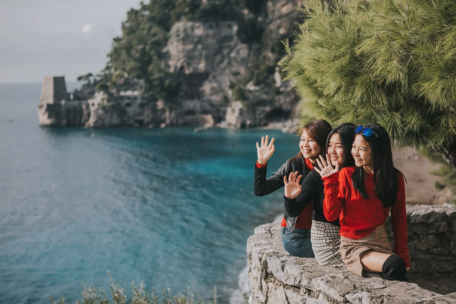 Christmas photoshoot by Serena, Localgrapher in Positano