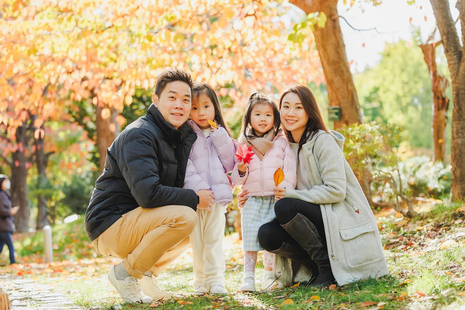 family photoshoot in sapporo