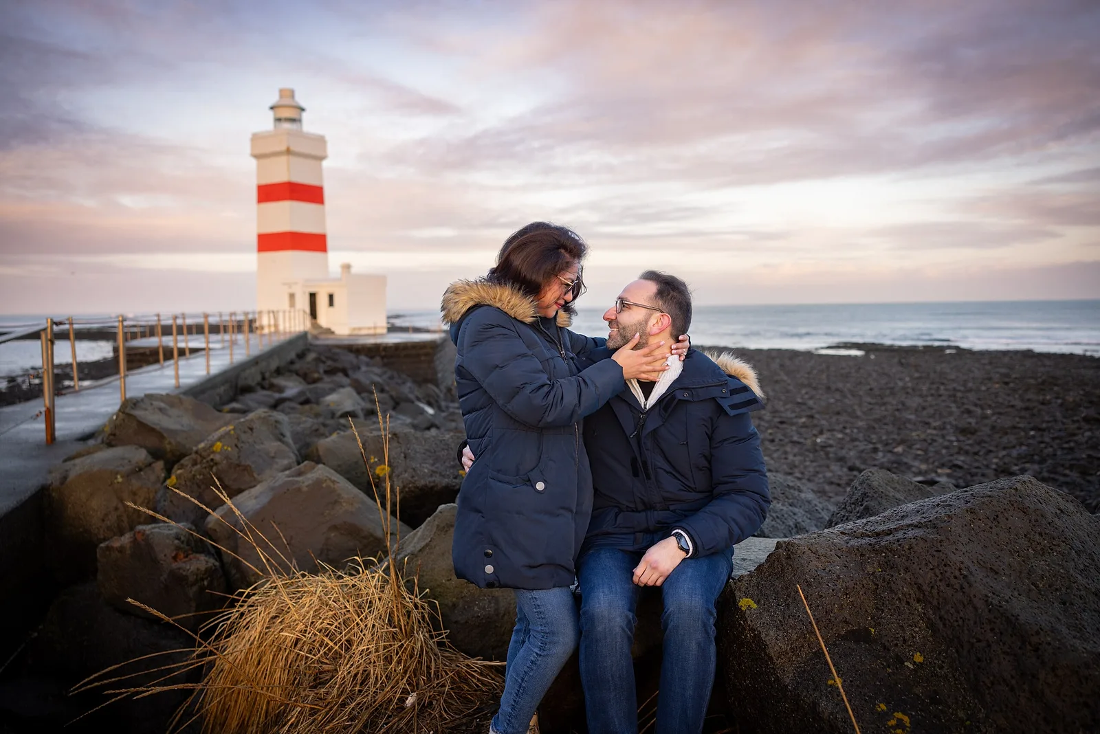 Couple photoshoot by Gabriel in Reykjavík