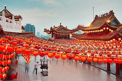 Thean Hou Temple — popular photoshoot spot in Kuala Lumpur