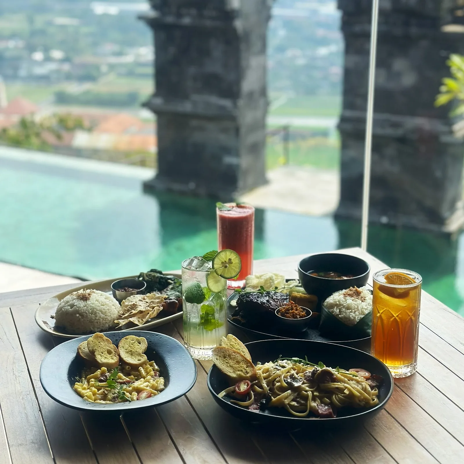 Photoshoot in Bali: something for foodies.