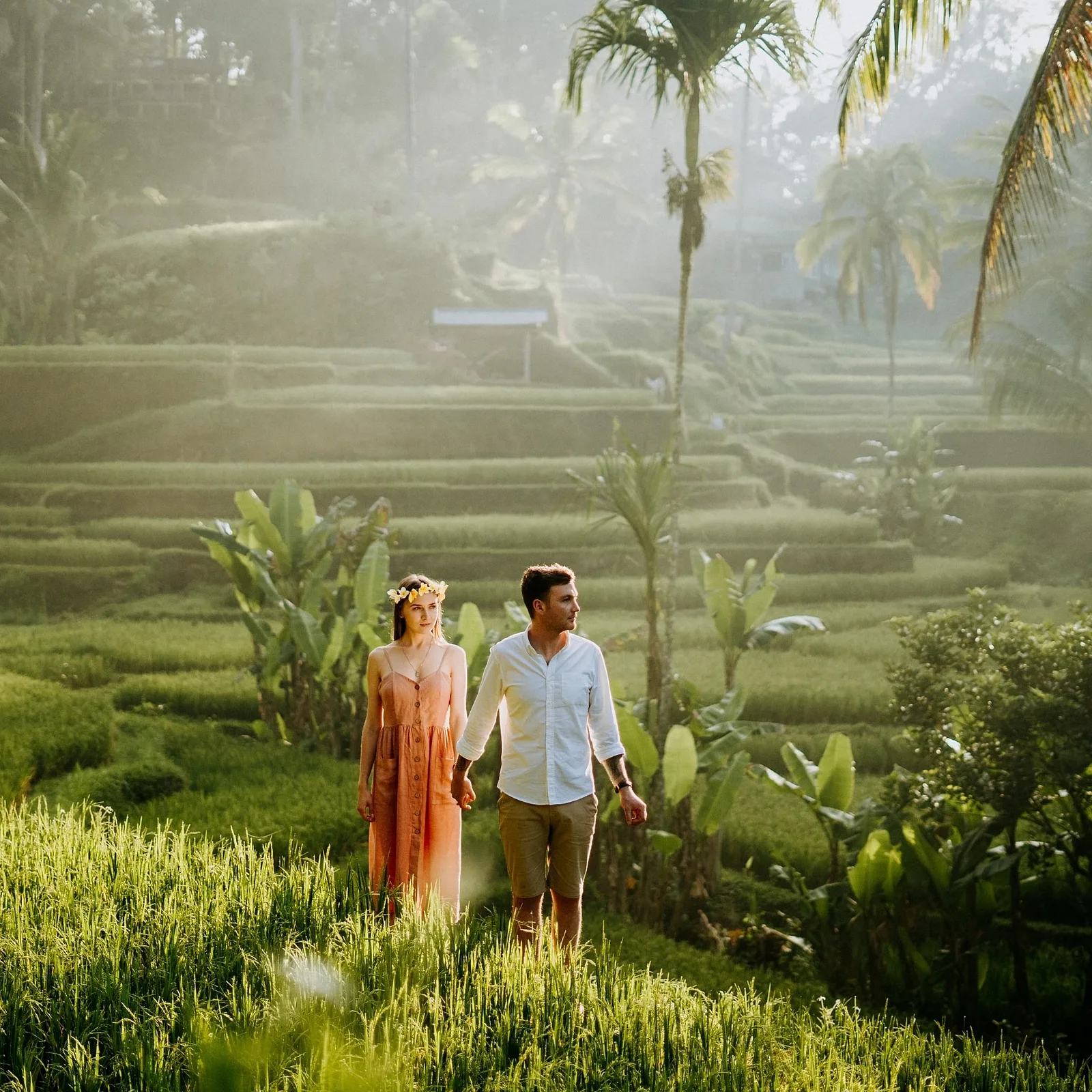 Photoshoot in Bali: photo spot #6: the tegalalang rice terrace.