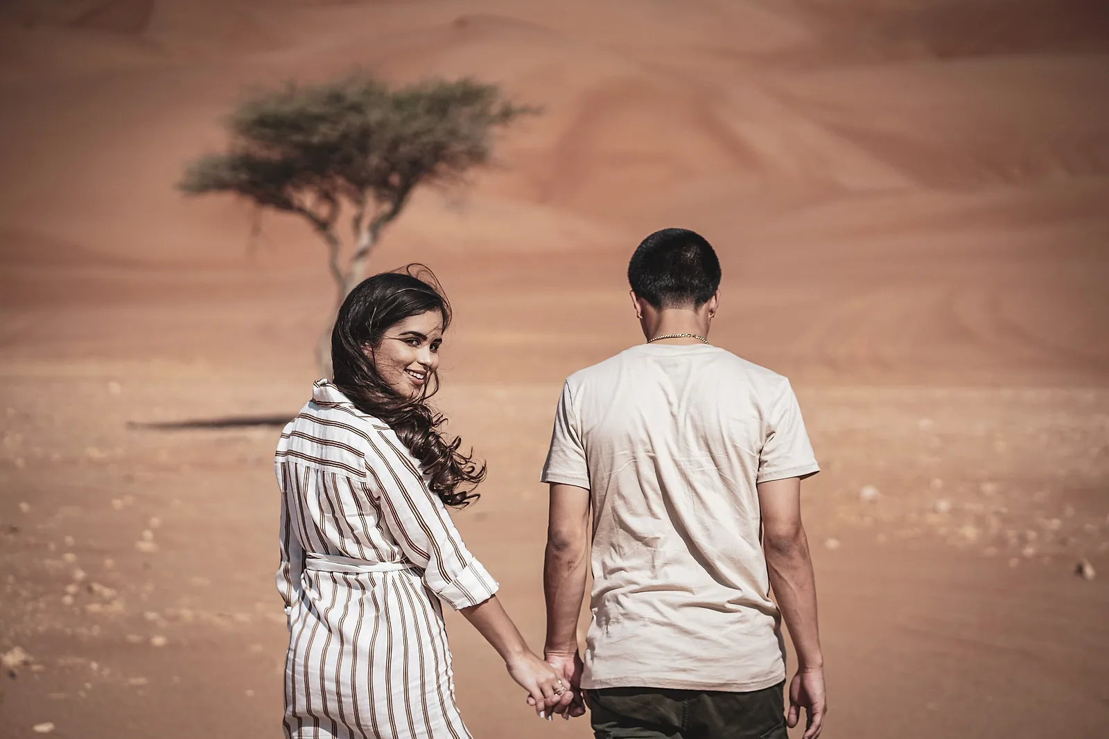 Spot #6: Sand Deserts and Tranquil Beach in Dubai.