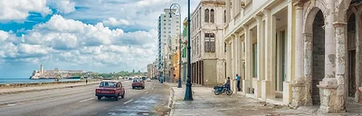 Malecón Avenue — popular photoshoot spot in Cuba