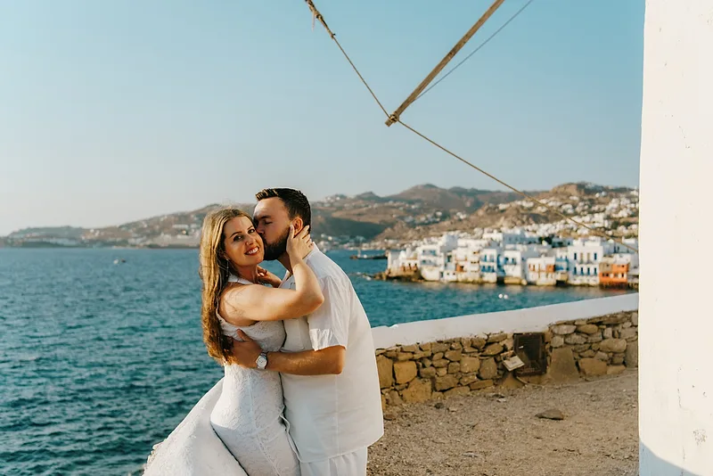 Photoshoot in Mykonos by Alessa