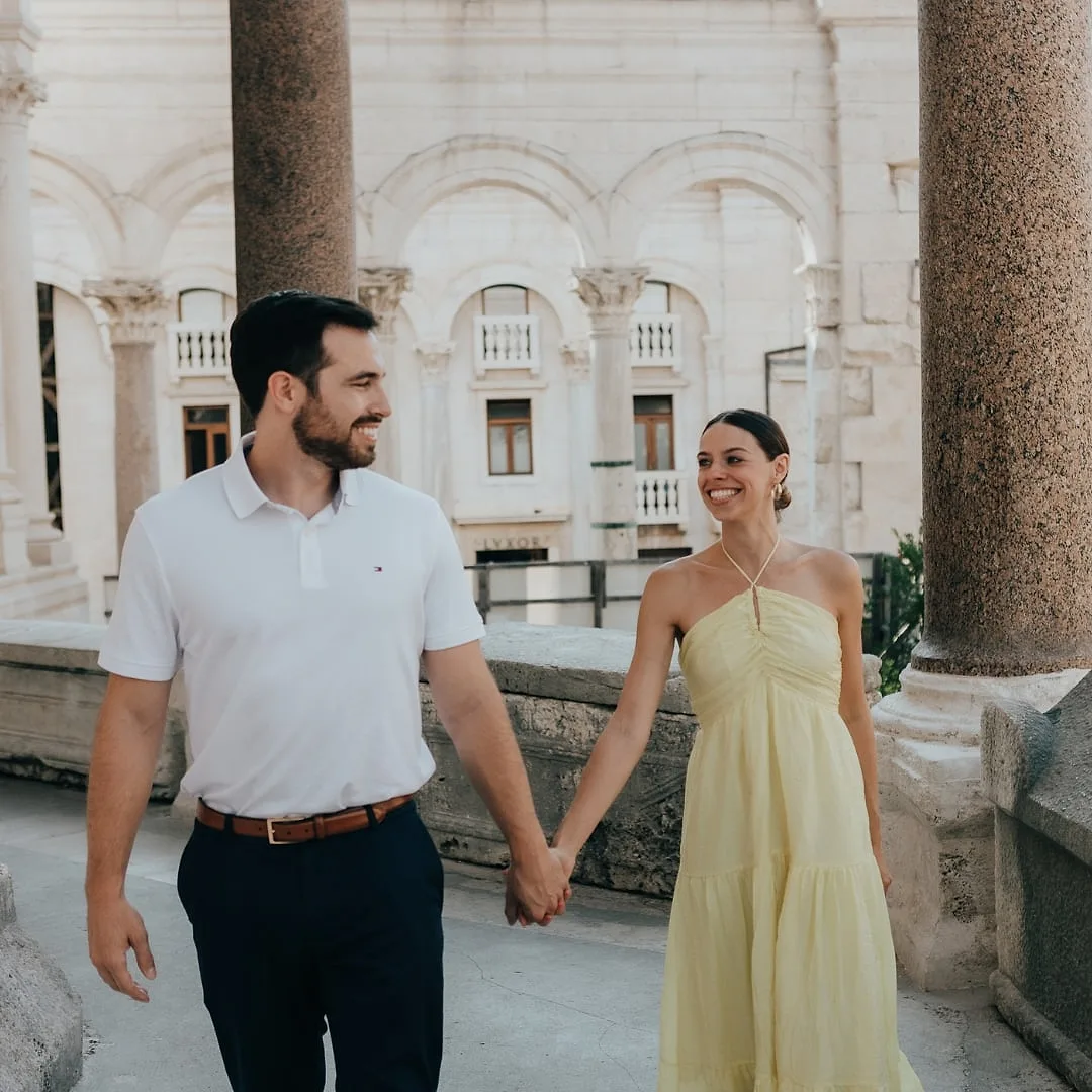 Timeless at a European Historical Site.