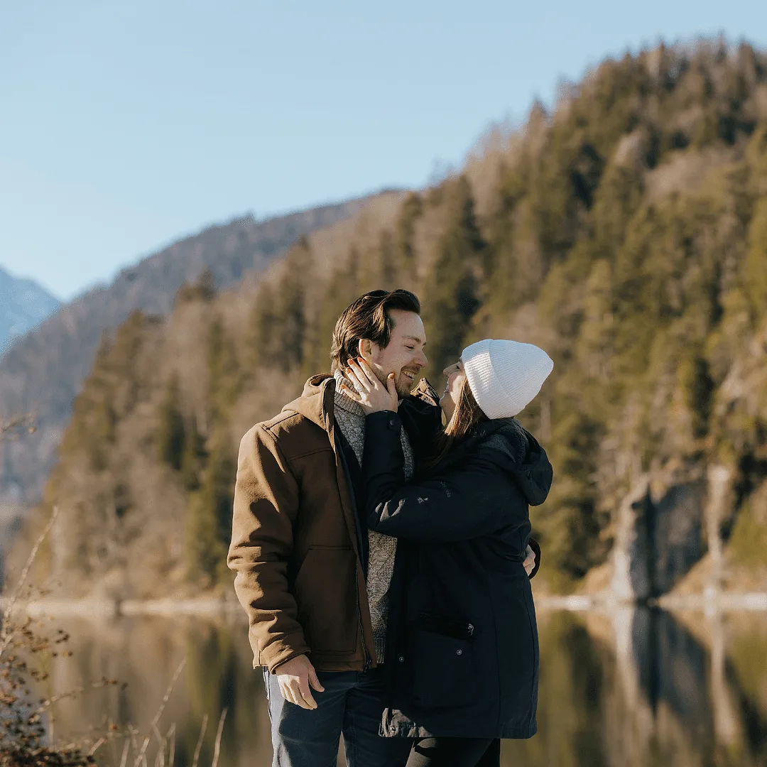 Right Before the Kiss.