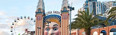 Luna Park — popular photoshoot spot in Sydney