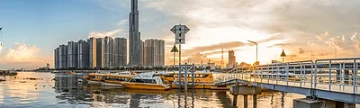 Saigon River — popular photoshoot spot in Ho Chi Minh City