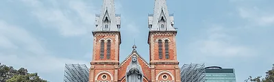 Notre Dame Cathedral — popular photoshoot spot in Ho Chi Minh City