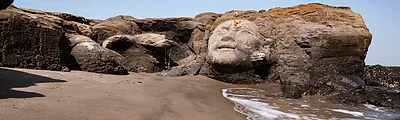 Vagator Beach — popular photoshoot spot in India