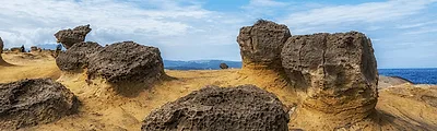 Yehliu Geopark — popular photoshoot spot in Taiwan