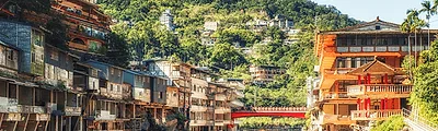 Tamsui Old Street — popular photoshoot spot in Taiwan