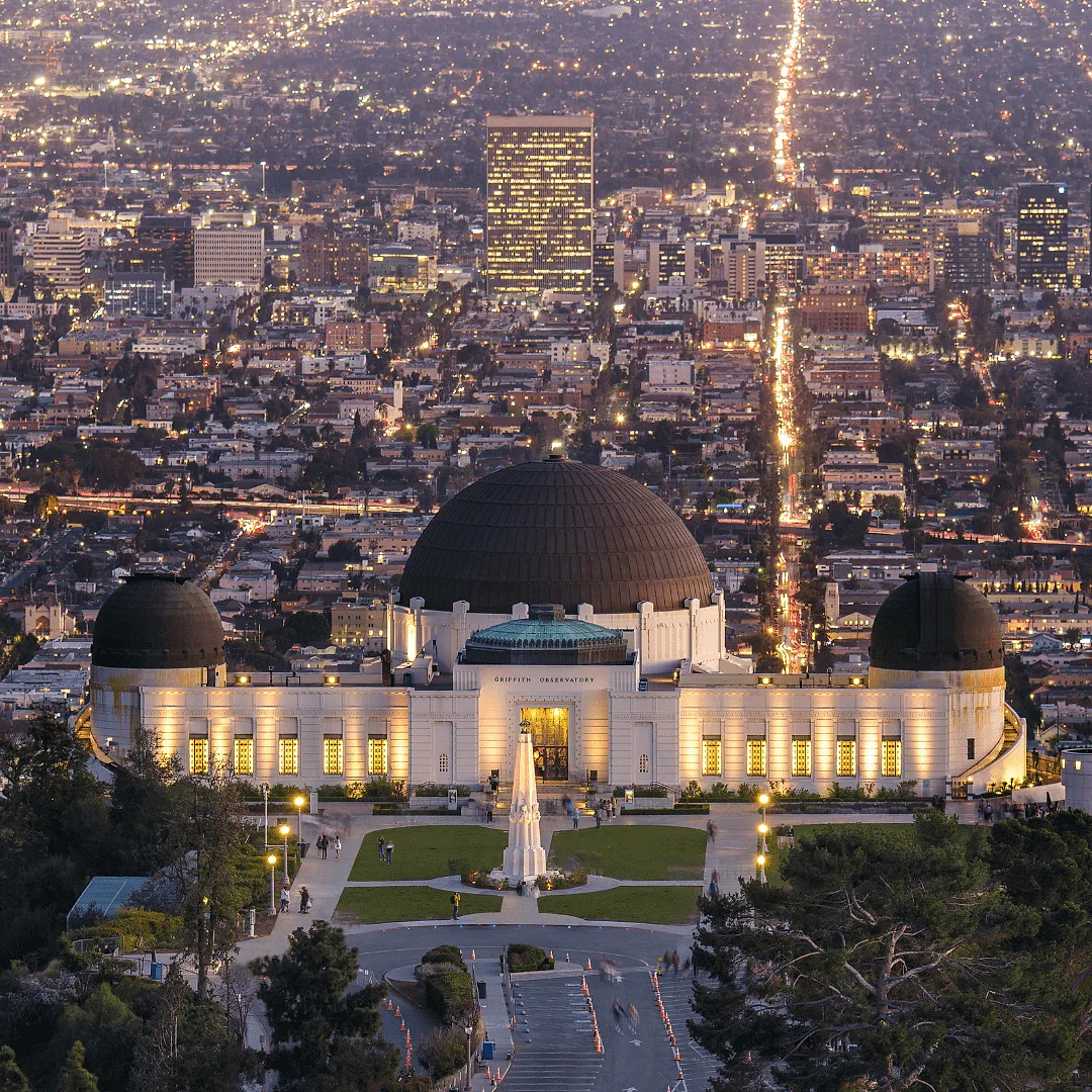 Photoshoot in Los Angeles: spot #2: griffith observatory.