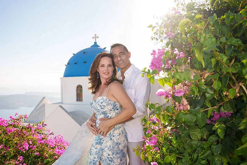 Proposal photoshoot by Dimitris, Localgrapher in Santorini
