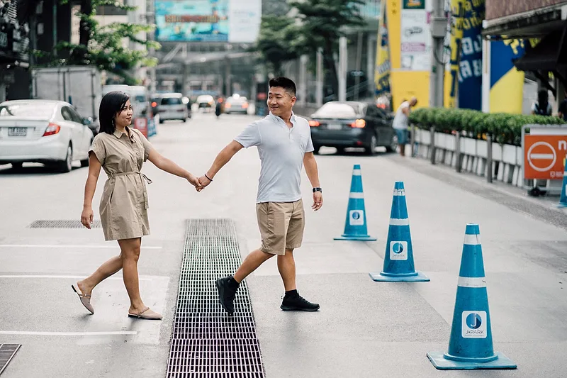 Couple's photoshoot by Ian, Localgrapher in Bangkok
