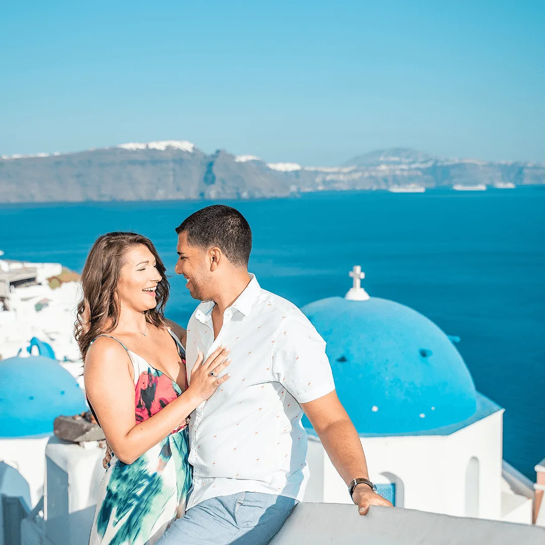 Place #3: Santorini, Greece.